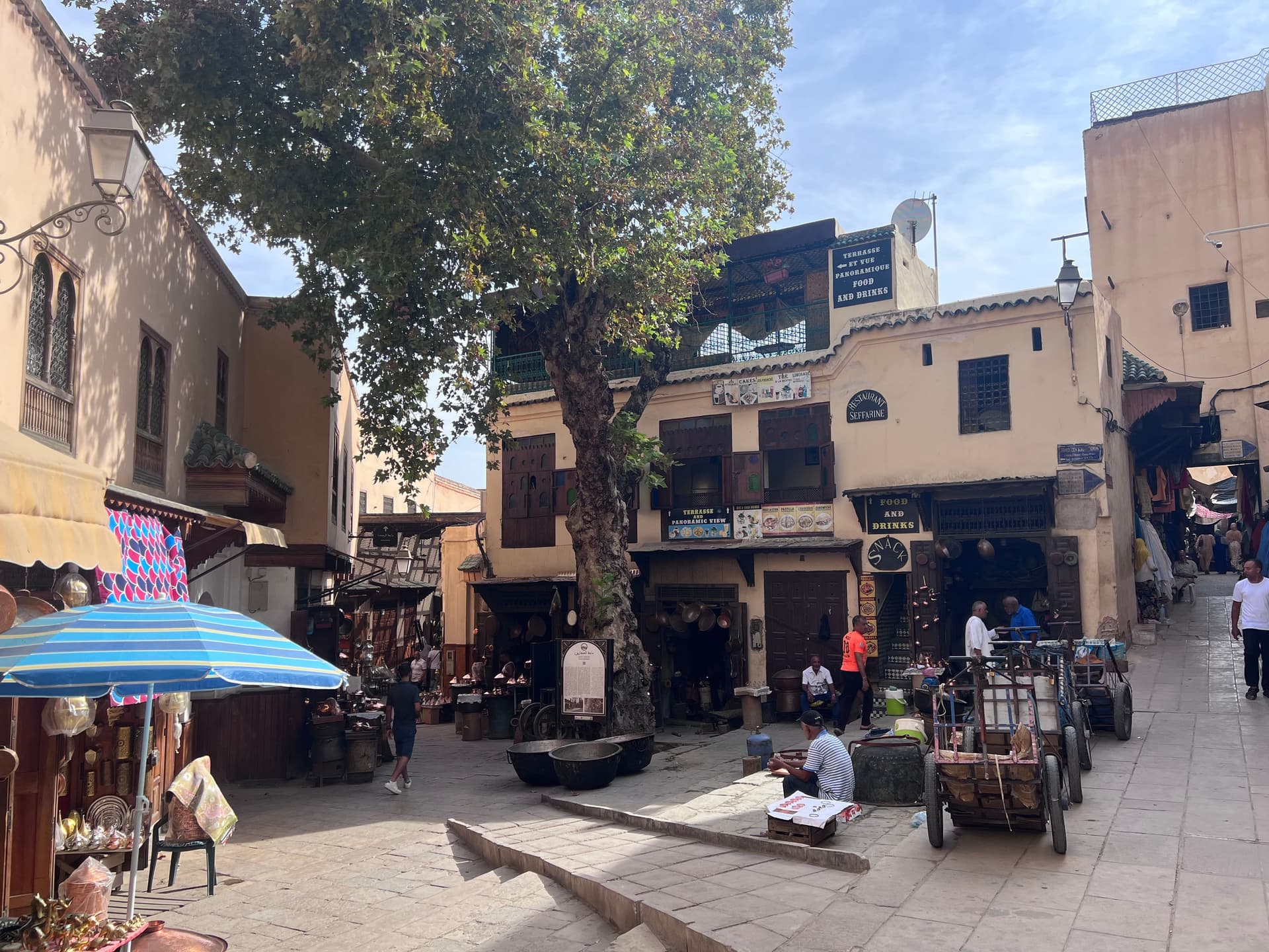 Solo travel Fez medina Morocco safety